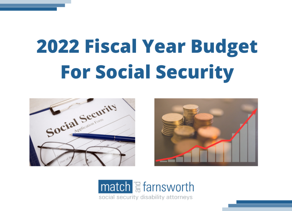 2022 Fiscal Year Budget For Social Security